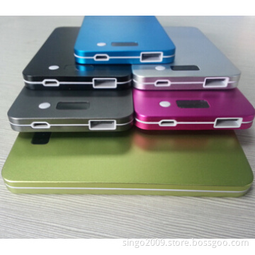 Power Bank with Multi Colors+ LED Torch 4300mAh